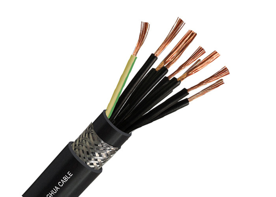 Shanghai Shenghua Kabel Tembaga Konduktor PVC Terisolasi Kabel Kontrol Multicore, Kawat Baja Kapsul Kabel pemasok
