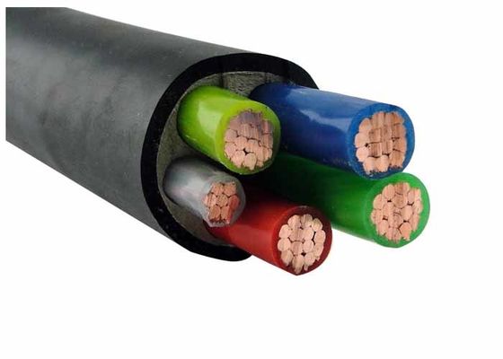 Kabel Daya Berinsulasi XLPE Tegangan Rendah Shanghai Shenghua 21/35 36Kv Tahan Abrasi pemasok