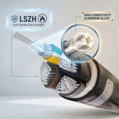CYKY 5x6mm2 PVC Insulated Cable 90C Underground Distribution 0.6/1kV IEC60502 pemasok