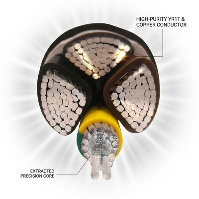 LSZH 7x1.5mm2 PVC Insulated Control Cable Halogen Free Subway 450/750V IEC60228 pemasok