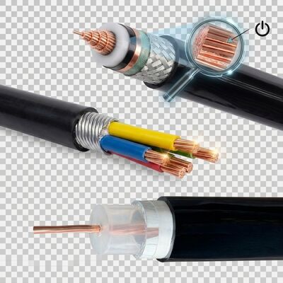 Medium Voltage 12/20kV Copper Tape Screen 3x120mm2 XLPE Insulated Cable pemasok