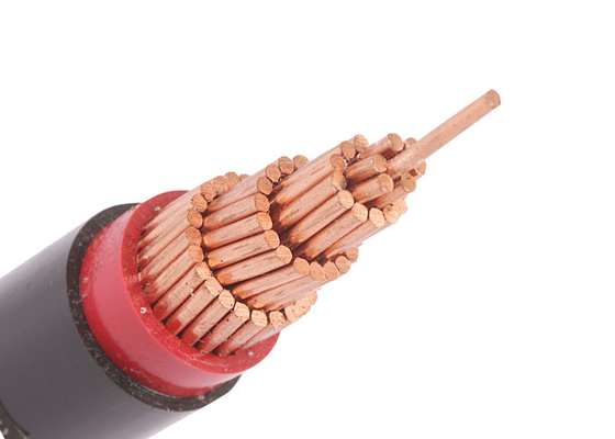 Copper Conductor 1 Core 0.6 / 1KV Kabel Daya berisolasi PVC pemasok