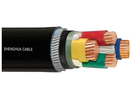 Shenghua Group PVC Terisolasi 0,6 / 1kV Steel Armored Kabel Multi Core pemasok