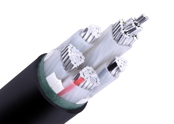 Shanghai Shenghua 1 X 240 Sqmm 33kV XLPE Kabel Terisolasi Tegangan Tengah IEC 60502-2 Kabel Listrik