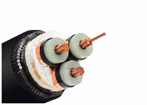 Kabel Listrik Lapis Baja Kawat Baja Pabrik Industri Grup Kabel Shanghai Shenghua Luar Ruangan 6.6KV - 35KV