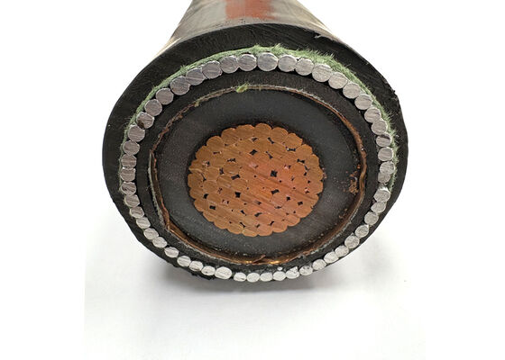 Kabel Listrik Aluminium 35kV 3x400mm² Tegangan Tinggi dengan Isolasi XLPE dan Pelindung Baja