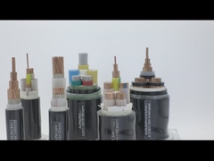 Fleksibel PVC XLPE Insulated Kabel Listrik Konduktor Tembaga 35KV