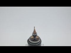 AWA SWA Tembaga Lapis Baja 100m Panjang Kabel Terdampar Berselubung PVC