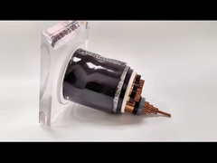 Insulasi XLPE Kabel Listrik Lapis Baja AWA Selubung PVC Inti Tunggal